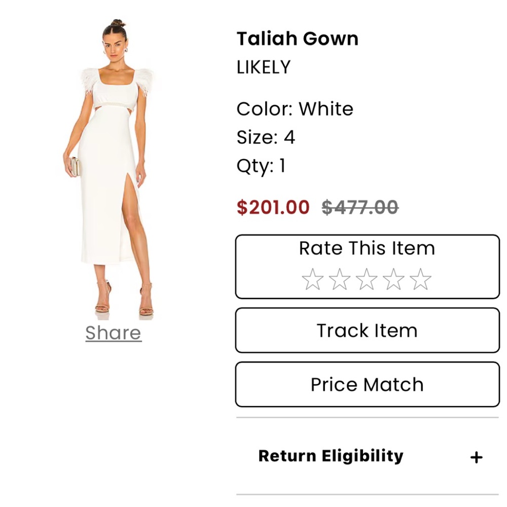 Taliah Gown/ Revolve